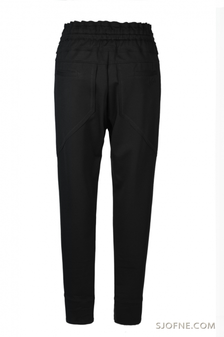 Czarne spodnie z kieszeniami black pants black trousers черные брюки Sjofne.com